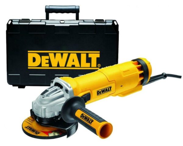 DeWALT DWE4237K Haakse Slijper In Koffer - 1400W - 125mm