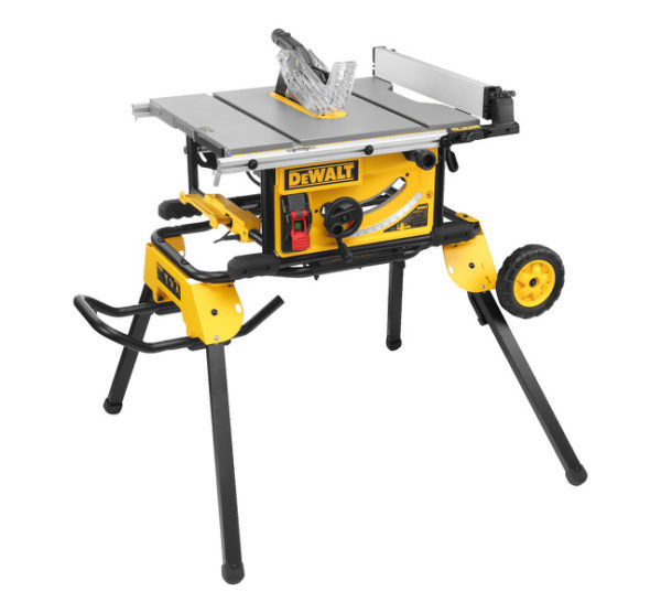 DeWALT DWE7492SET Zaagtafel (DWE7492) Met Verrijdbaar Onderstel (DWE74911) - 2000W - 250 X 30mm