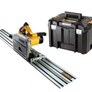 DeWALT DWS520KTR Invalzaag Incl. Geleiderail In TSTAK - 1300W -165mm