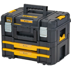 DeWALT DWST83395-1 TSTAK-Box II Combokit Gereedschapskoffer Met Twee Ondiepe Lades