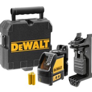 Dewalt DW088KPOL Zelfnivellerende Kruislijnlaser In Koffer (DW088K)&Kolom (DE0882) - 15m