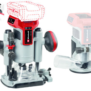 Einhell Accu Kantenfrees&Bovenfrees TP-RO 18 Set Li BL Solo