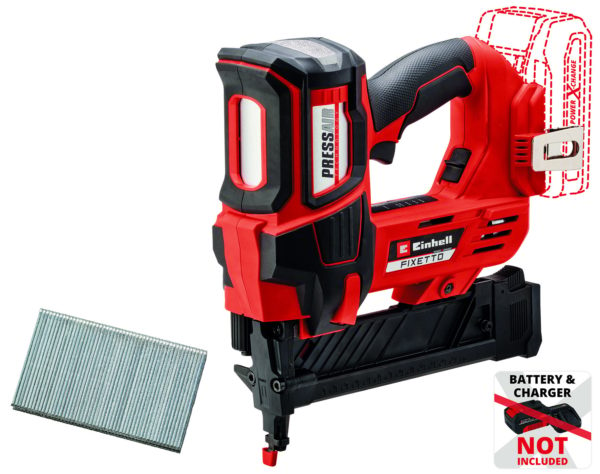 Einhell Accu Tacker  FIXETTO 18/38 S - Solo - 38mm