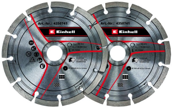 Einhell Diamantslijpschijvenset - 2-delig - Geschikt voor TE-MA 1700