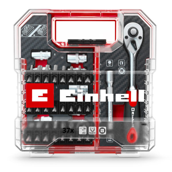 Einhell Dop&Bitsetset 37-Delig L-Case