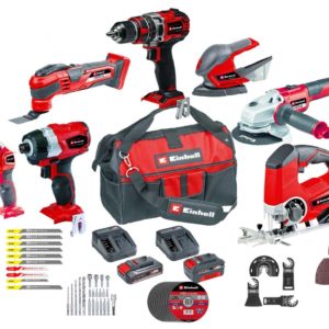 Einhell Professional Accu Combiset 12-delig - Inclusief accessoires