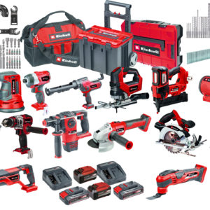 Einhell Professional Accu Combiset 24-delig - Inclusief accessoires