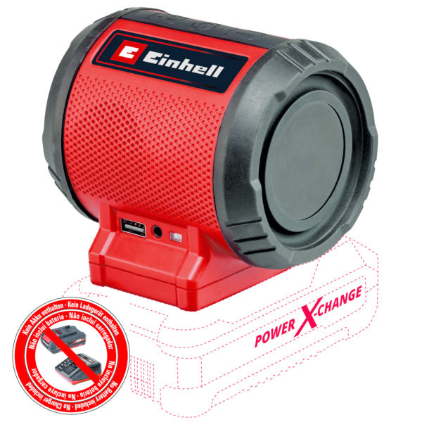 Einhell TC-SR 18 Li BT - Solo Accu speaker