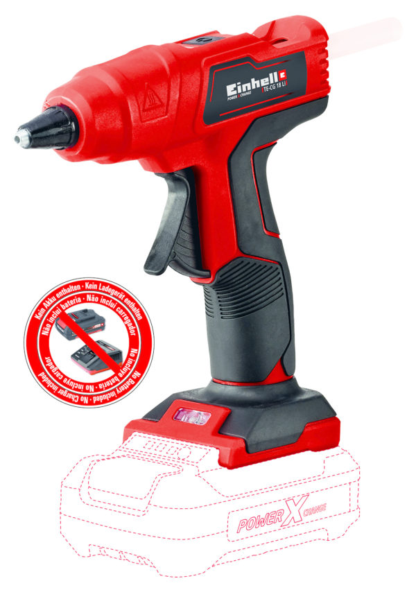 Einhell TE-CG 18 Li Solo accu lijmpistool