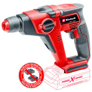 Einhell TE-HD 18/12 Li Accu boorhamer SOLO