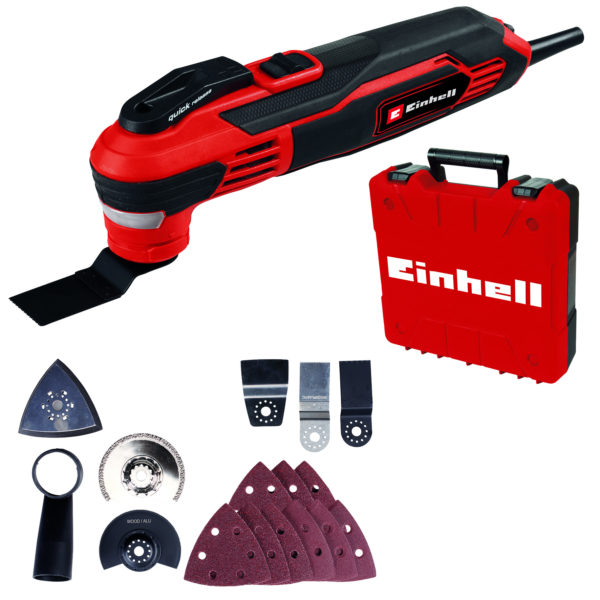 Einhell TE-MG 350 EQ Multitool - incl. Koffer en accessoires