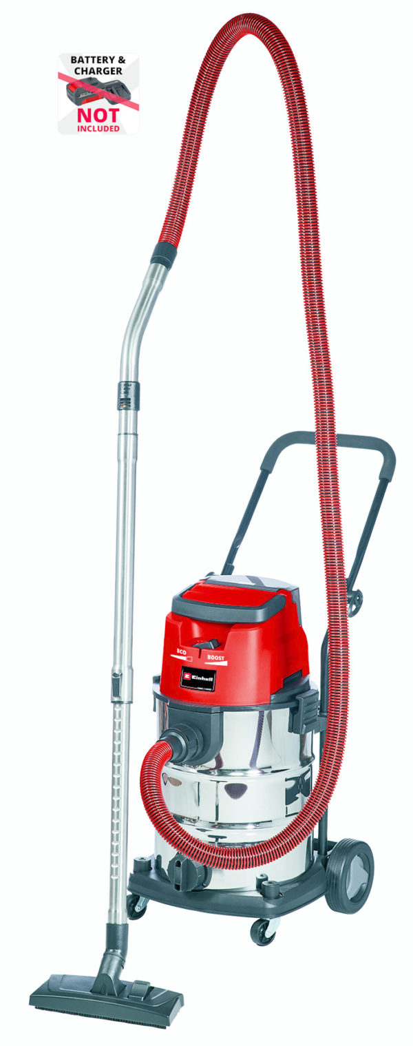 Einhell TE-VC 36/30 Li S Solo Accu Nat/droogzuiger