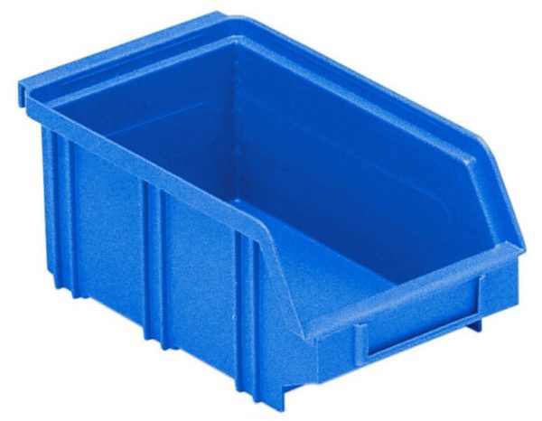 Erro 166002BL Stapelbak Kunststof - B2 Blauw - 100 X 160 X 75mm