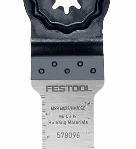 Festool 578096 Hardmetalen Invalzaagblad MSB 60/32/HM/OSC - 32 Mm