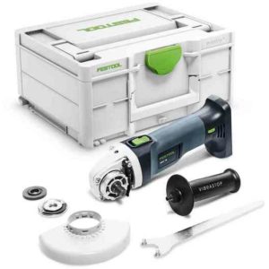 Festool AGC 18-125 EB-Basic 18V Li-Ion Accu Haakse Slijper Body In Systainer - 125mm