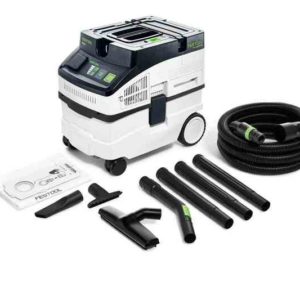 Festool CLEANTEC CT 15 E-Set Stofzuiger - Nat/Droog - 1200W - 15L