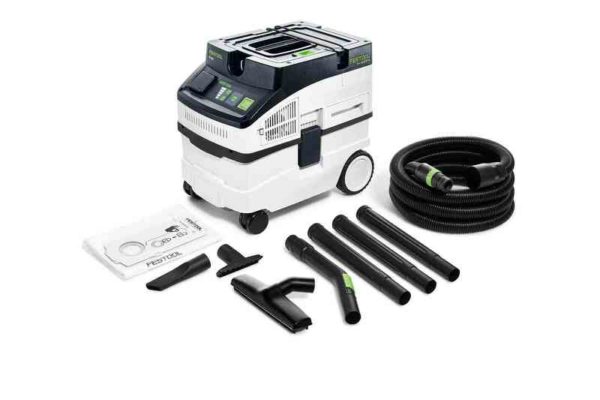 Festool CLEANTEC CT 15 E-Set Stofzuiger - Nat/Droog - 1200W - 15L