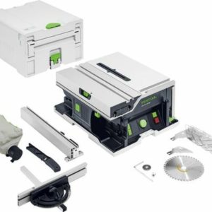 Festool CSC SYS 50 EBI-Basic 36V (2x18V) Accu Tafelcirkelzaag Body Incl. Accessoires - 168mm