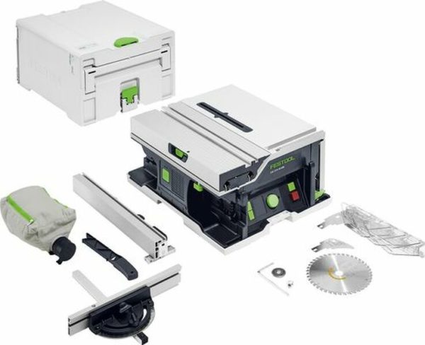 Festool CSC SYS 50 EBI-Basic 36V (2x18V) Accu Tafelcirkelzaag Body Incl. Accessoires - 168mm