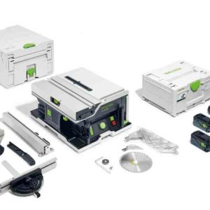 Festool CSC SYS 50 EBI-Plus 36V (2x18V) Accu Tafelcirkelzaag Set (2x 5