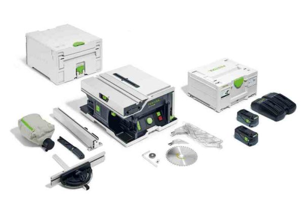 Festool CSC SYS 50 EBI-Plus 36V (2x18V) Accu Tafelcirkelzaag Set (2x 5