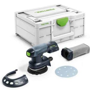 Festool ETSC 125-Basic 18V Li-Ion Accu Excenterschuurmachine Body In Systainer - 125mm - Koolborstelloos