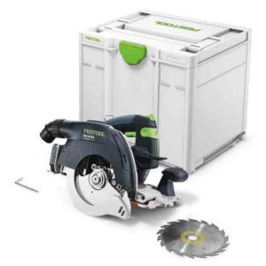 Festool HKC 55 EB-Basic 18V Li-Ion Accu Pendelkapzaag Body In Systainer - 160mm - Koolborstelloos