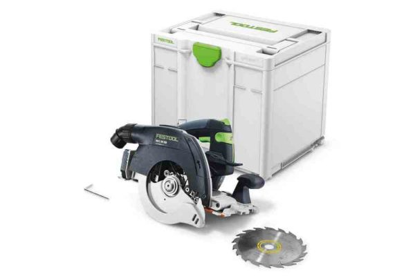 Festool HKC 55 EB-Basic 18V Li-Ion Accu Pendelkapzaag Body In Systainer - 160mm - Koolborstelloos