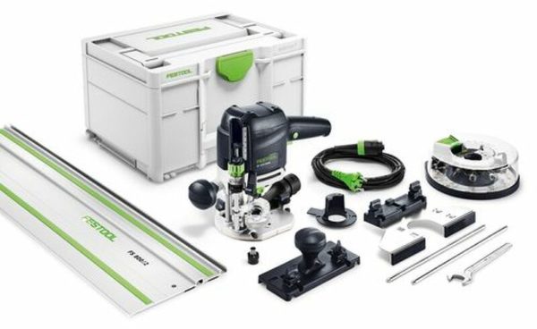 Festool OF 1010 REBQ-Set+Box Bovenfrees In Systainer Incl. Geleiderail 1010W - 55 Mm