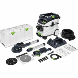 Festool PLANEX LHS 2 225/CTM 36-Set Wandschuurmachine Set Incl. Bouwstofzuiger Incl. Systainer - 400W - 220mm