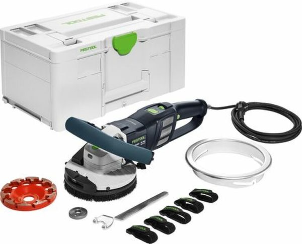 Festool RG 130 ECI-Set DIA AB Renovatieslijpmachine In Systainer - 1600W - 130mm