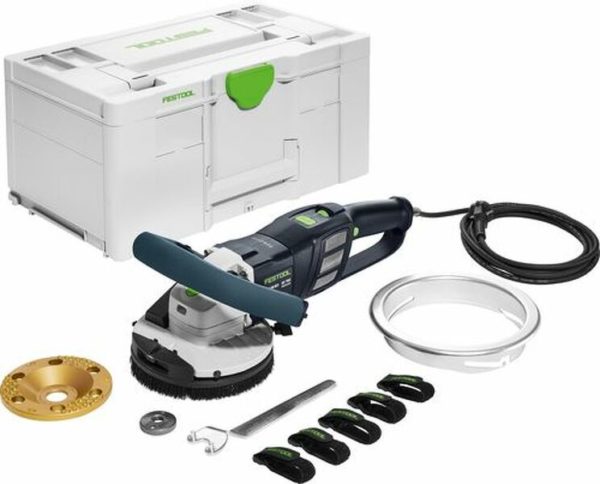 Festool RG 130 ECI-Set DIA PA Renovatieslijpmachine In Systainer - 1600W - 130mm