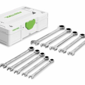 Festool SYS3 S 76-RRS-Set Ringratelsleutelset 10-delig In Systainer - 8-17mm