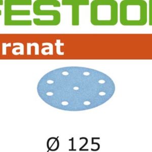 Festool Schuurschijf Granat STF D125/9 P 240 GR100X