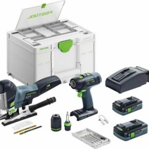 Festool T 18+3/PSC 420 HPC I-Set 18V Li-Ion Accu Combiset (2x 4