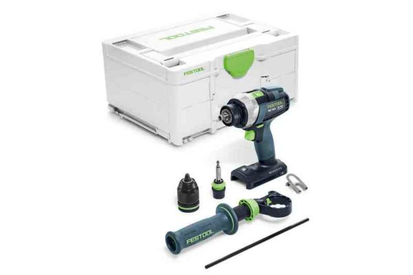 Festool TDC 18/4 I-Basic QUADRIVE 18V Li-Ion Accu Schroefboormachine Body In Systainer - 75Nm