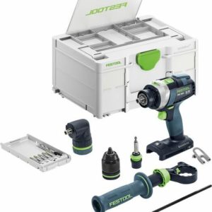 Festool TPC 18/4 I-Basic-Set 18V Li-Ion Accu Klopboormachine Body Incl. Accessoires In Systainer - 75Nm