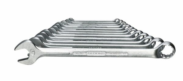 Gedore 1 B-0112 12-delige Ringsteeksleutel-set - 6-19mm