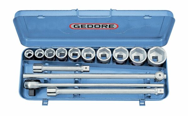 Gedore 32 EM / D 32 EM 14-delige Dopsleutelset 3/4"- 22-50mm