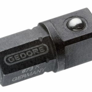 Gedore 673 K Dophouder Kort Model - 1/4''