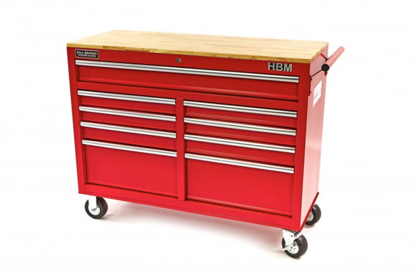 Gereedschapswagen / werkbank 125 cm ROOD