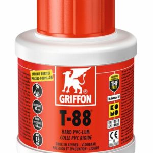 Griffon 6110030 T-88 PVC-Lijm - Flacon Met Borstel - 250ml