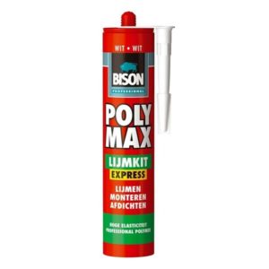 Griffon Poly Max Fix&Seal Express Montagelijm-/afdichtingskit - Wit - Koker - 425gr