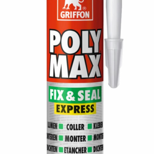 Griffon PolyMax Fix&Seal Express Crystal Clear 300G - 12 Stuks - 6150452