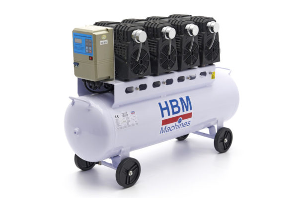 HBM 120 Liter PROFI LOW NOISE compressor