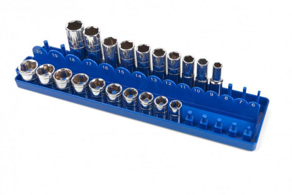 HBM 1/4"opbergrek voor korte en lange doppen