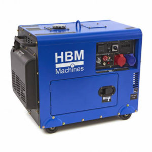 HBM 7900 Watt aggregaat Standby Silent (Diesel)