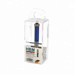 HBM PROFI HM Sponning en kantenfrees 10 x 25 mm met geleidelager