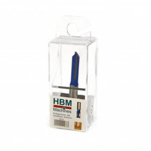 HBM PROFI HM groeffrees 8 x 25 mm recht model