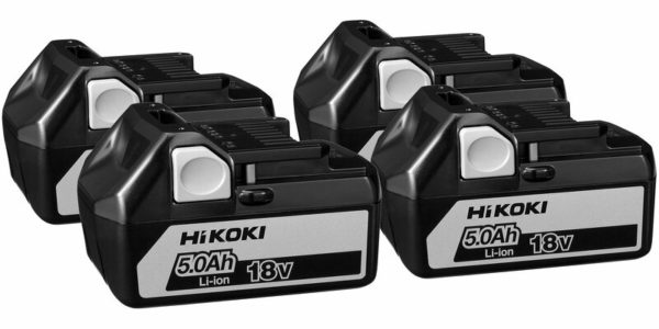 HiKOKI BSL1850 4-Pack 18V Li-Ion Accu - 5.0Ah (4st)